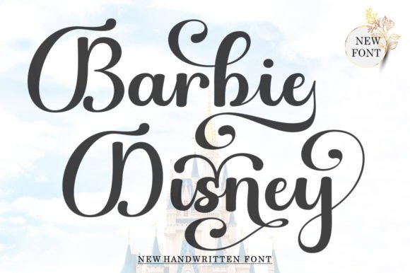 Barbie Disney: The Premium Script Font for Campaign Visuals