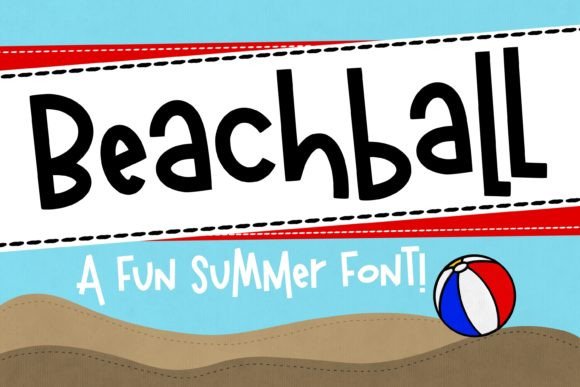 Beachball: The Summer Typeface That Transforms Handmade Products