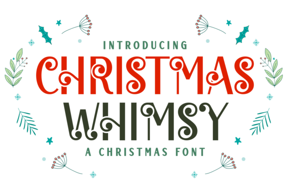 Christmas Whimsy: The Playful Typeface for Festive Branding