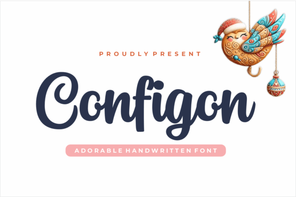 Configon: A Handwritten Brush Typeface for Editorial Design