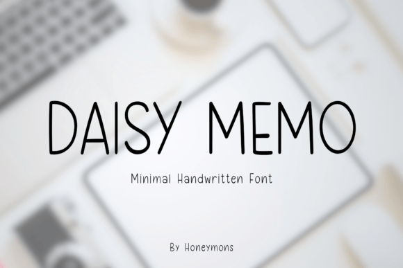 Daisy Memo: A Handwritten Typeface for Modern Editorial Design