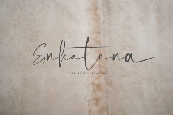 Enkatena: The Elegant Script Font for Professional Branding
