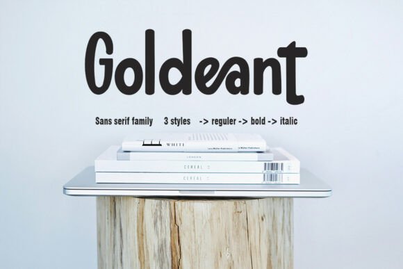Goldeant: The Modern Typeface for Professional Small Business Branding