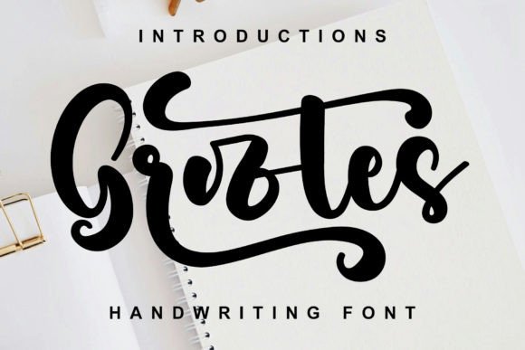 Grootes: The Elegant Handwritten Typeface for Campaigns That Need Personality