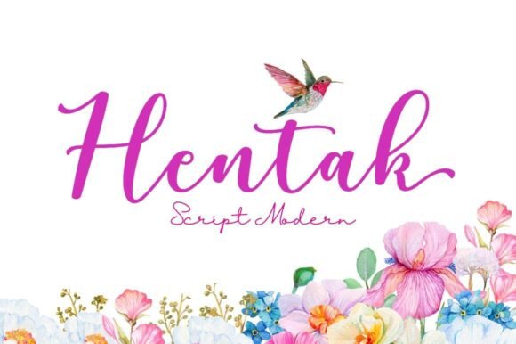 Hentak: The Premium Script Font for Modern Web Design