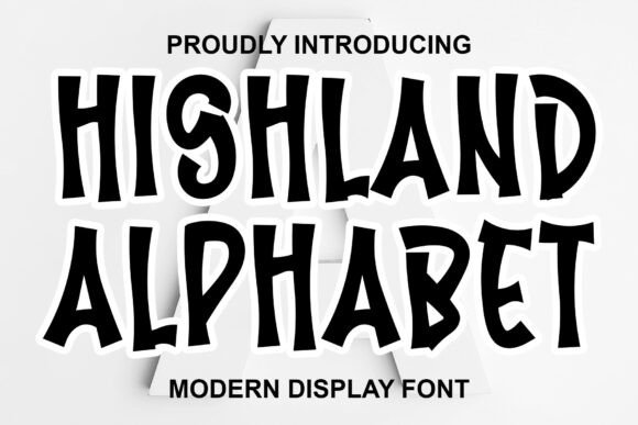Highland Alphabet: A Premium Handwritten Typeface for Editorial Design