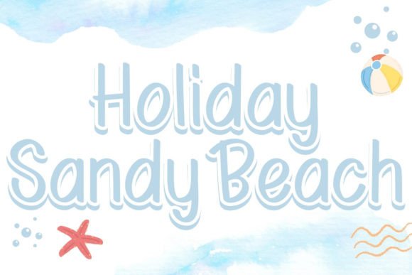 Holiday Sandy Beach: A Seaside Script for Web Design