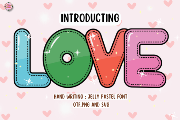 Jelly Pastel: A Sweet Typeface for Whimsical Brand Identities
