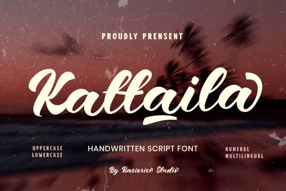 Kattaila: The Handwritten Font That Elevates Small Business Branding