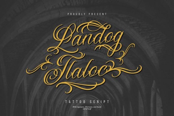 Landog Tlaloc: A Dynamic Script Typeface for Modern Campaigns