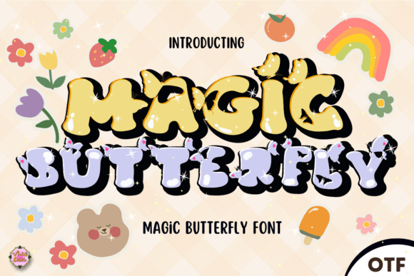 Magic Butterfly: The Whimsical Typeface for Handmade Labels and Prints