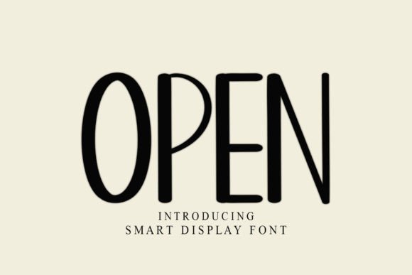 Open Typeface: The Friendly Font for Small Business Branding