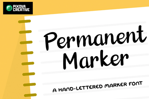 Permanent Marker: A Handmade Typeface for Editorial Design