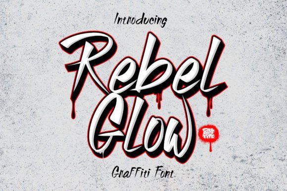 Rebel Glow: The Edgy Typeface for Modern Digital Brands