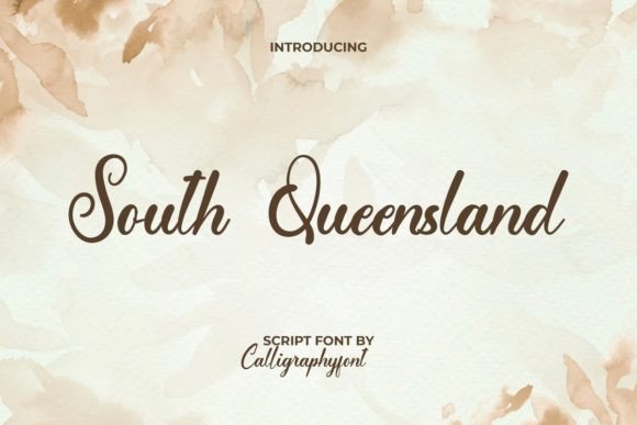 South Queensland: A Handwritten Typeface for Editorial Design