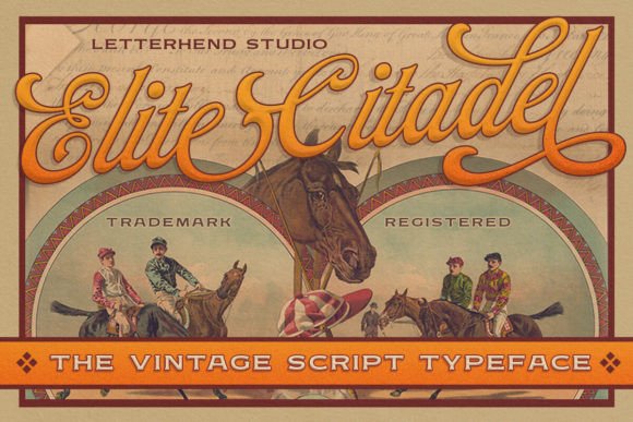 Upgrade Your Brand with Elite Citadel, a Premium Script Typeface