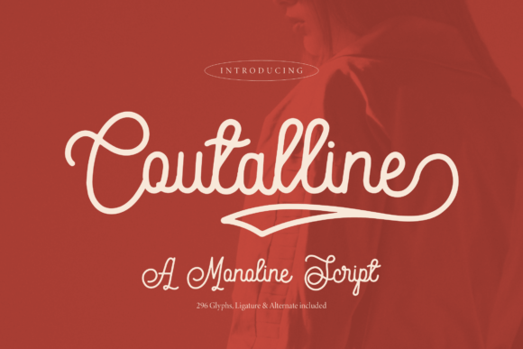 Why Coutalline Transforms Editorial Design with Its Flowing Script