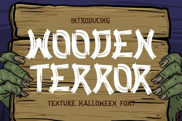 Wooden Terror: The Perfect Display Typeface for Authentic Branding